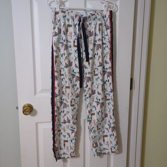 Aerie Flannel Pajama Bottoms Pants Lounge w/ Pockets Sz Small Petite S/P Winter - Picture 4 of 16